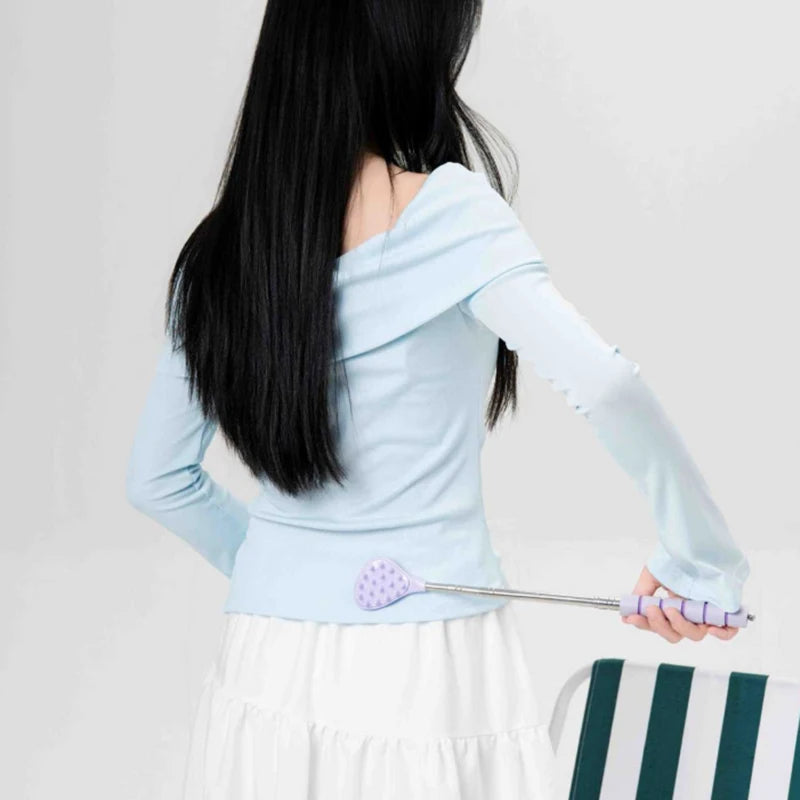 Extendable Cactus Back Scratcher | Retractable Massage Stick Back Scratcher QXL