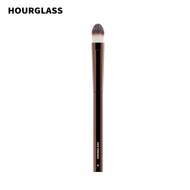 Hourglass No.8 Large Concealer Brush – Soft Wool Fiber Concealer Makeup Brush QXL