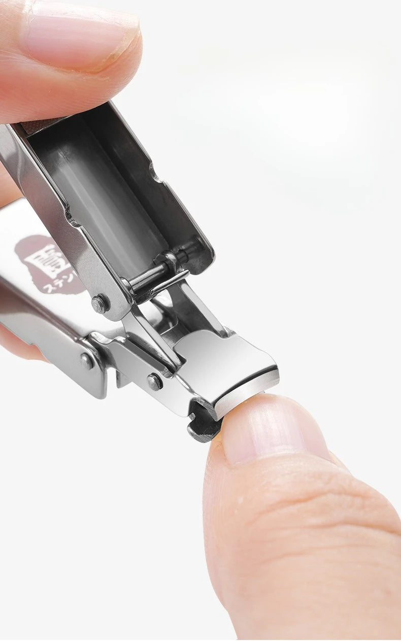 Japanese Folding Stainless Steel Nail Clipper | Mini & Portable Nail Clipper QXL