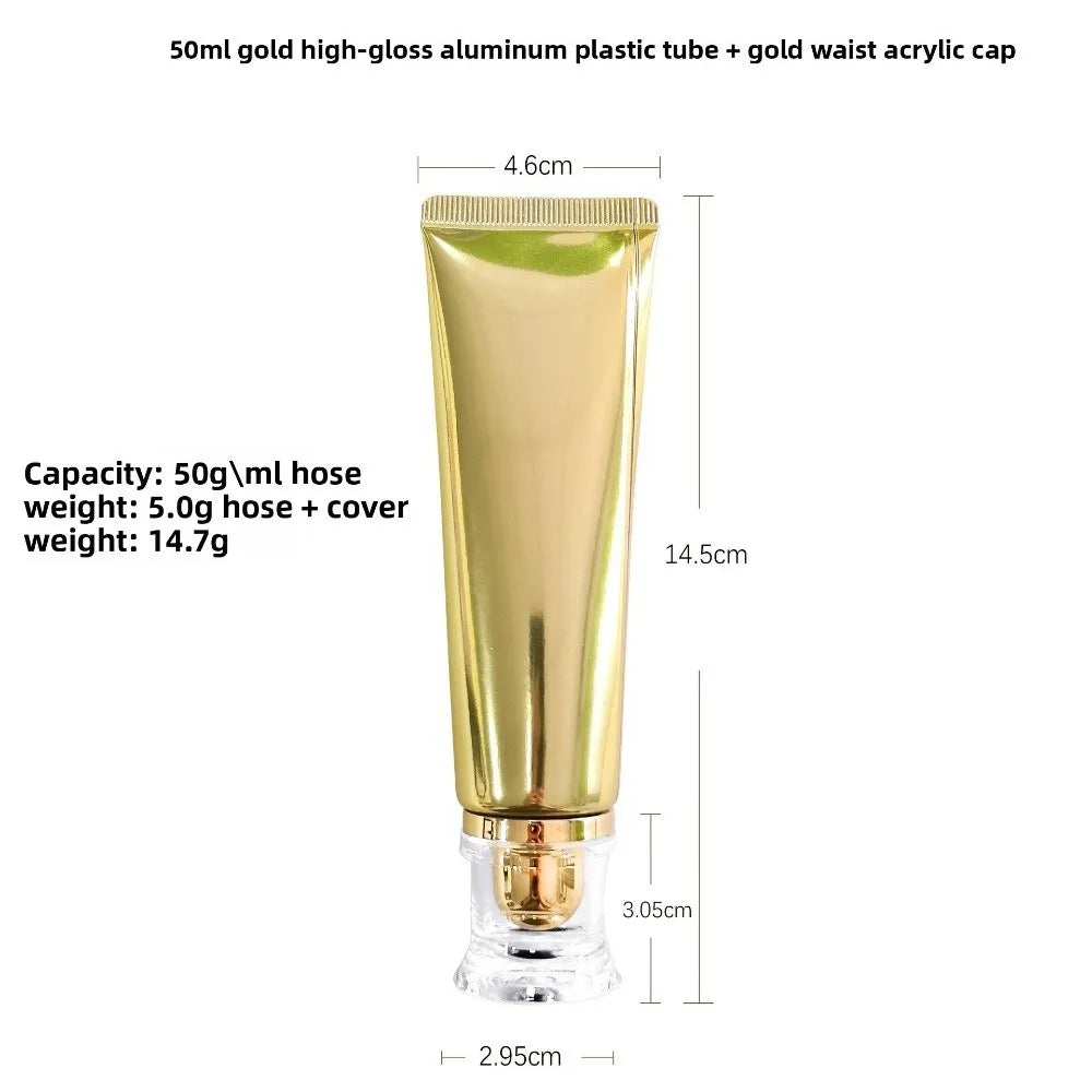 50ml Refillable Squeeze Tube | Empty Cosmetic Container Cosmetic Squeeze Tube QXL
