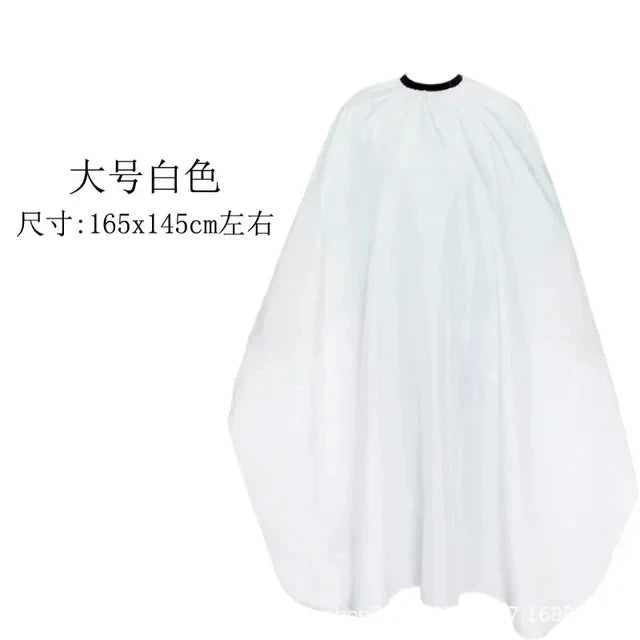 Antistatic Hairdressing Cape | Salon Barber Hair Cutting Apron Hairdressing Cape QXL White