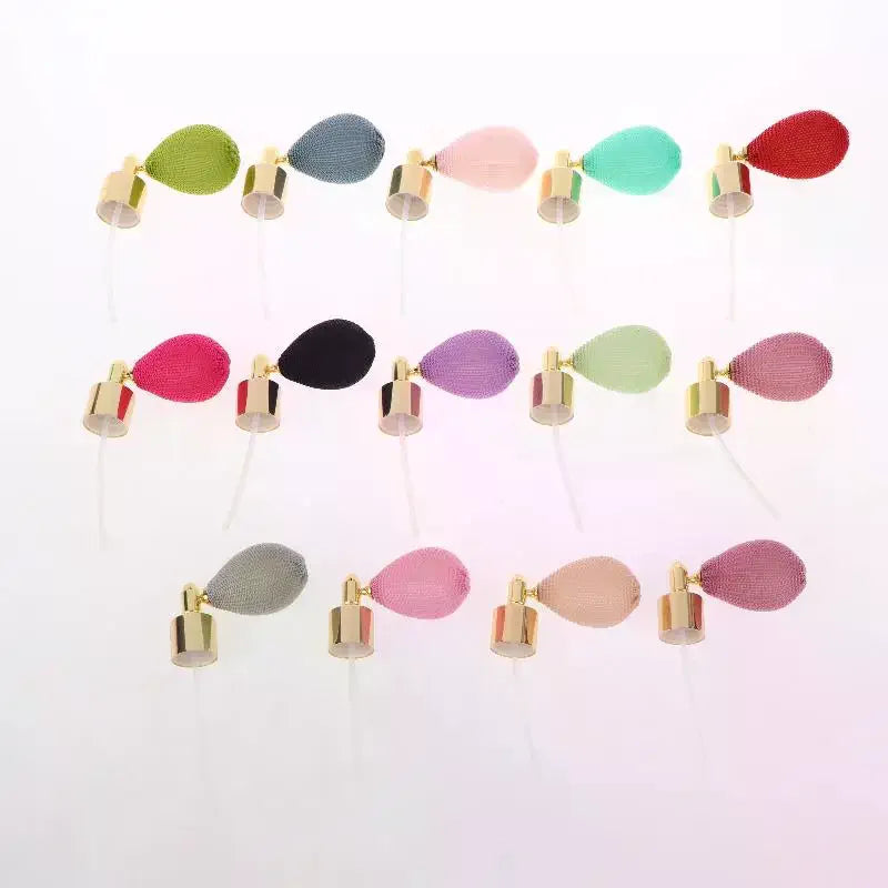 Vintage Refillable Perfume Spray Atomizer Pump Cap 18mm Gold Perfume Atomizer Pump QXL Default Title