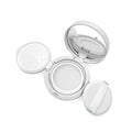 15g Empty Air Cushion Compact Case with Mirror & Puff Cosmetic Compact Case QXL onesize