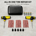 Motorbike Tubeless Tyre Repair Kit | Plugs, Awl & Valve Caps Tyre Repair Kit QXL Tyre Repair Kit