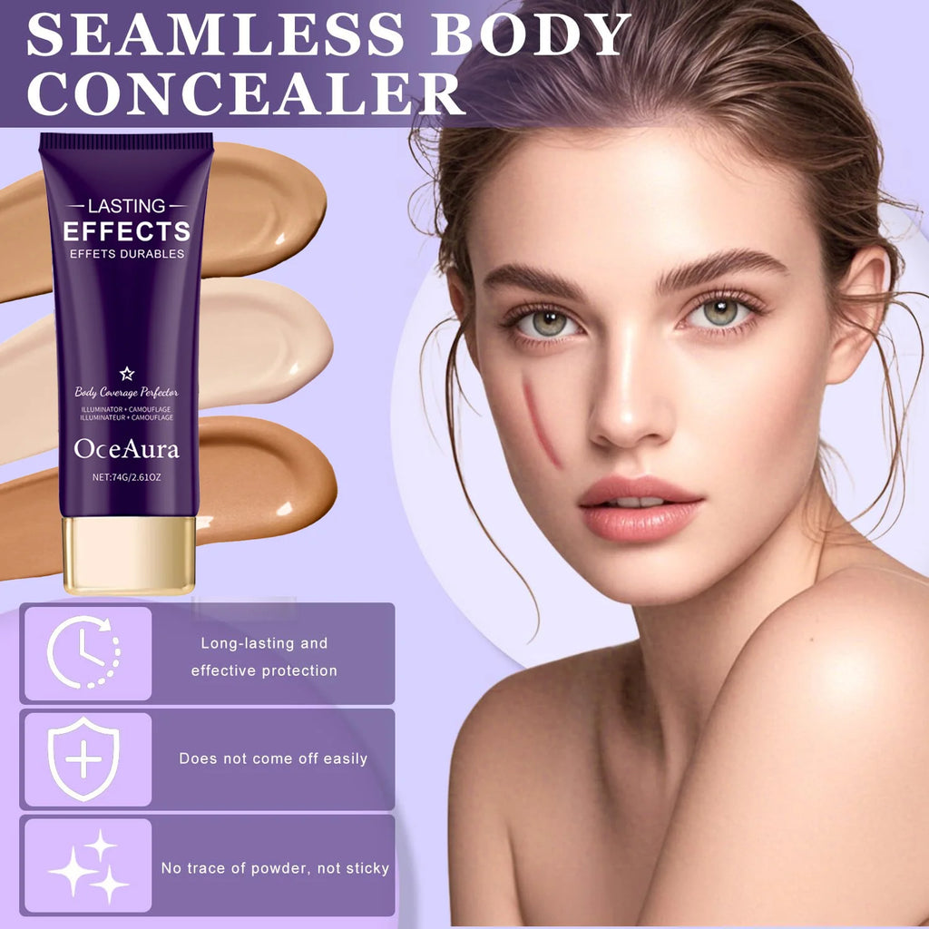 OceAura 3-Color Concealer Palette | Waterproof Full Coverage Concealer Palette QXL