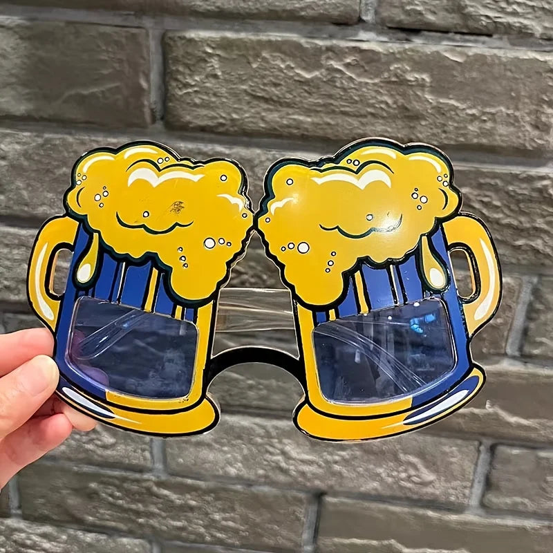 Bavarian Beer Festival Novelty Glasses | Beer Mug Party Eyewear Novelty Party Glasses QXL