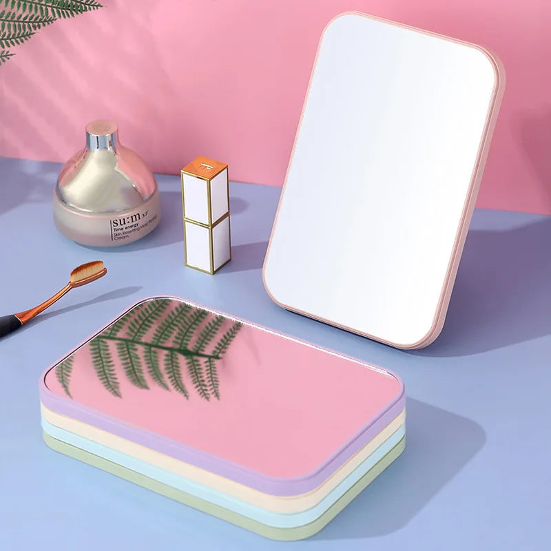 Folding Portable Makeup Mirror | Large Desktop Vanity Mirror Desktop Makeup Mirror QXL