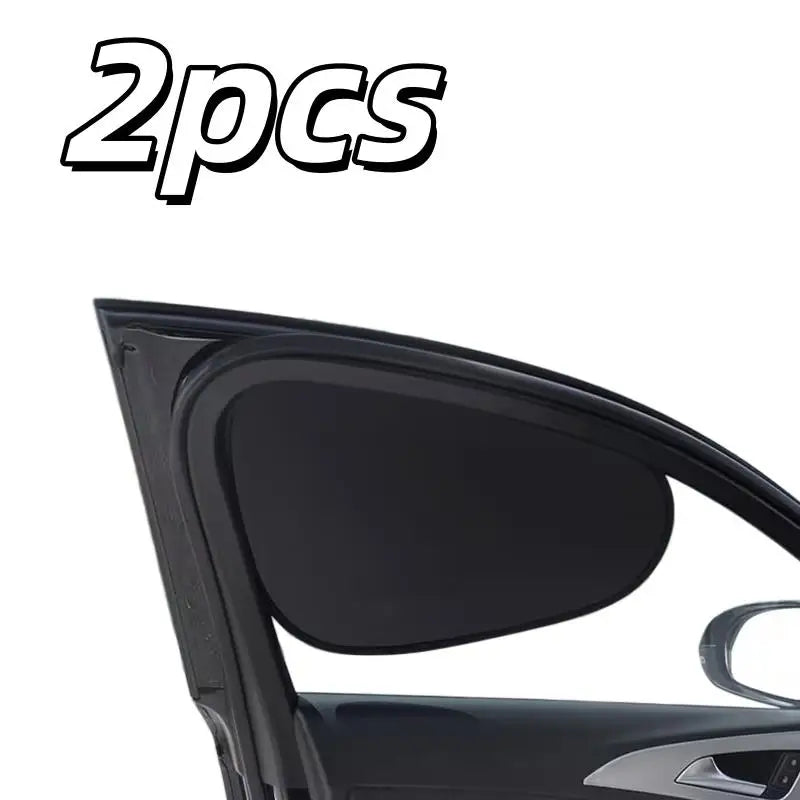 2-Pack Car Front Window Sunshades | Electrostatic Cling Film Car Window Sunshade QXL 2pc