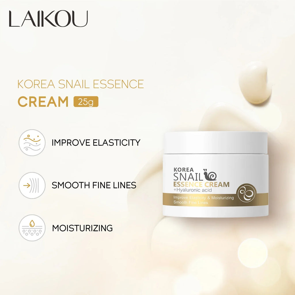 LAIKOU Snail Collagen Face Cream – Lifting & Firming 25g Face Firming Cream QXL