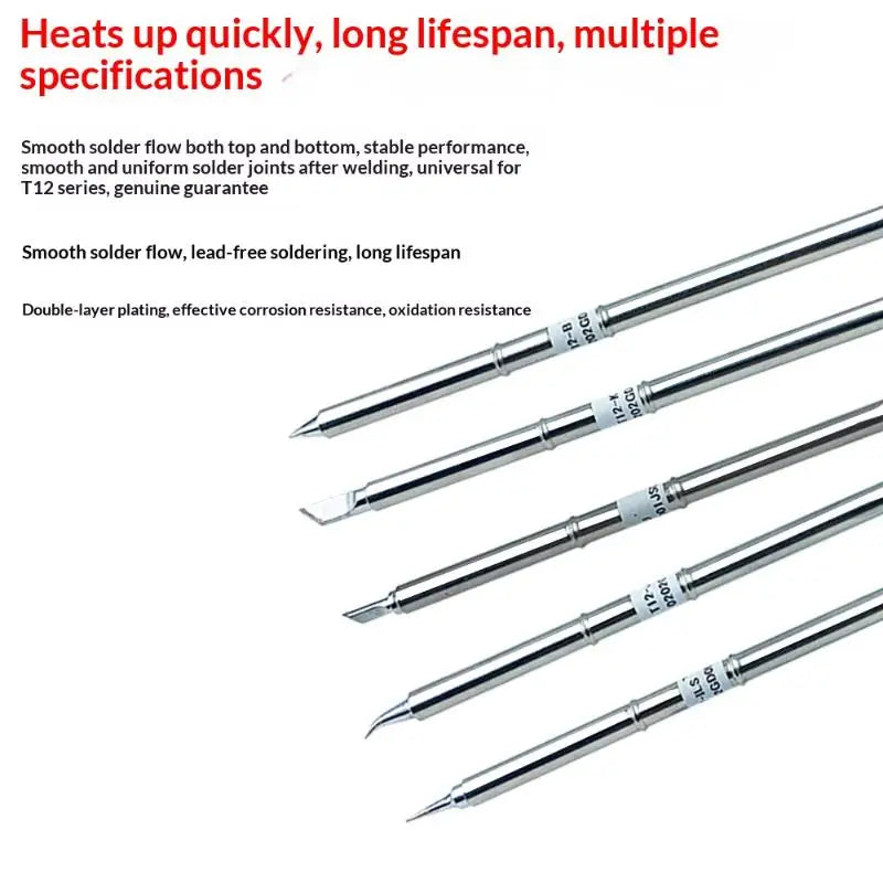 T12 Soldering Iron Tips for Hakko FX951 | I J02 K KU ILS JL02 Soldering Iron Tips QXL