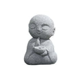 Japanese Jizo Monk Incense Holder | Zen Resin Figurine Incense Holder Figurine QXL 1pc