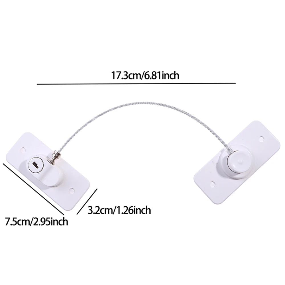 Child Safety Window & Drawer Locks | Baby Proofing 4/8-Pack Baby Safety Locks QXL