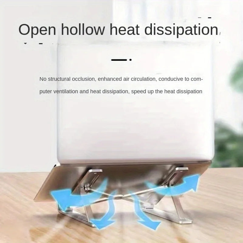 Foldable Laptop Stand | Portable Plastic Lifting Bracket Laptop Stand QXL