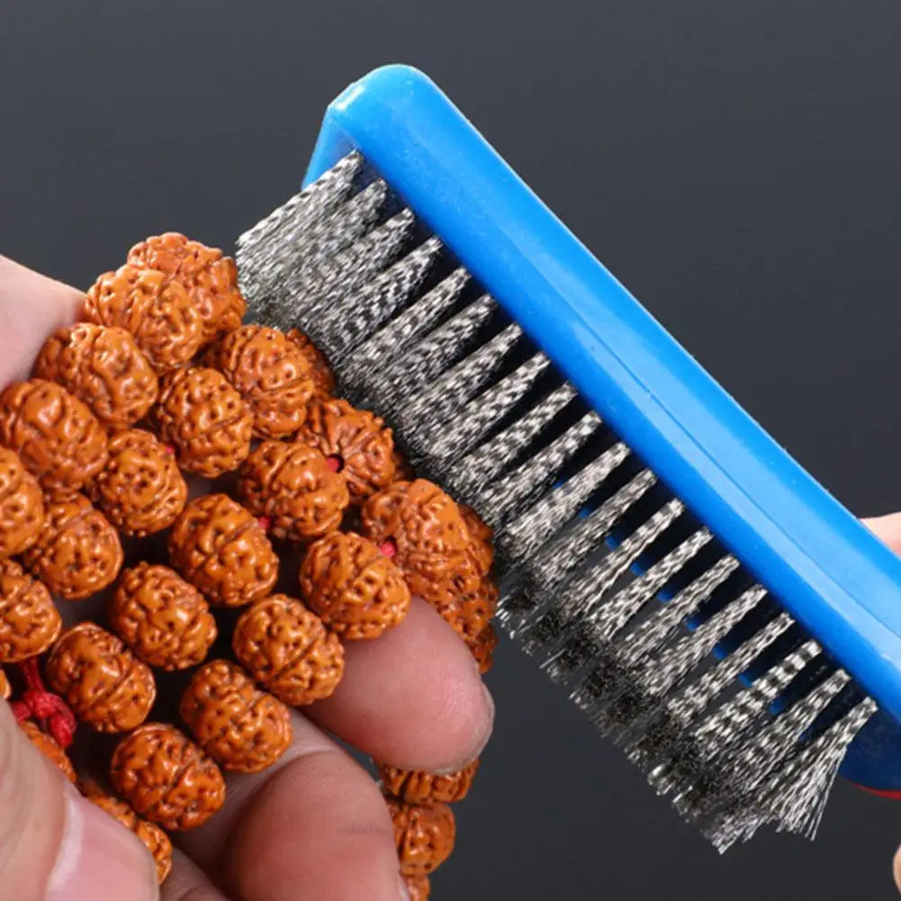Heavy-Duty Stainless Steel Wire Brush | Rust & Paint Remover Wire Cleaning Brush QXL