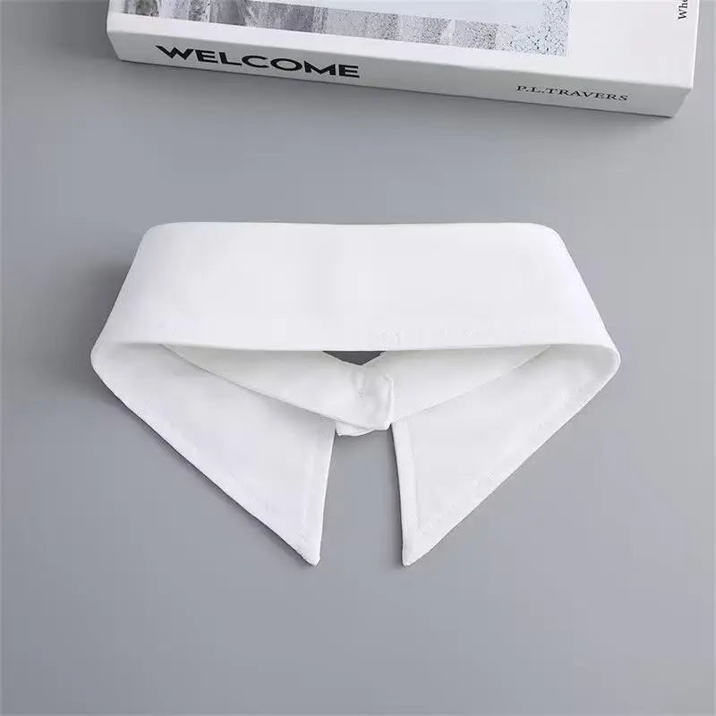 Women's Detachable False Collar | Bow Tie Dickey Insert Detachable False Collar QXL