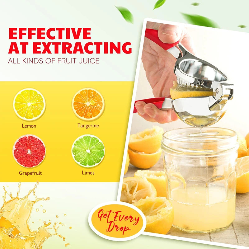 Extra Large Stainless Steel Lemon Squeezer | Manual Citrus Juicer Manual Citrus Juicer QXL
