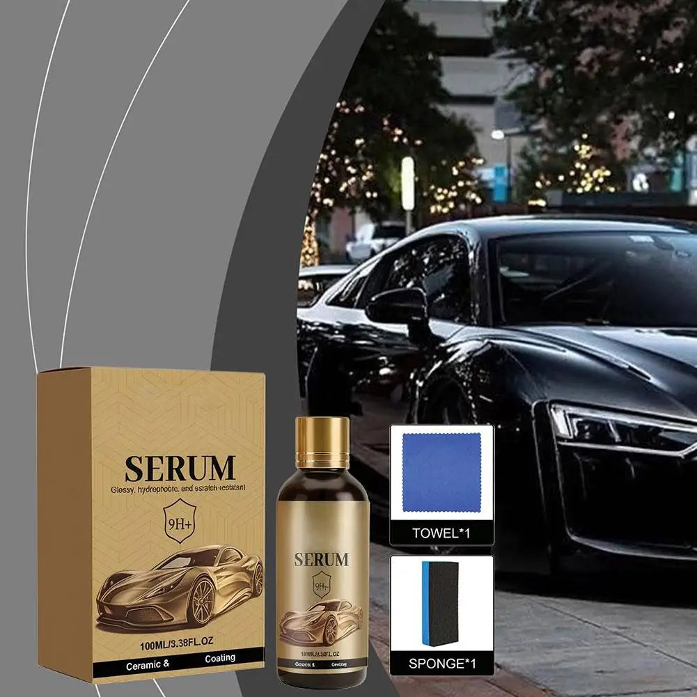 9H Graphene Ceramic Coating Kit | Nano Car Paint Protection Ceramic Coating Kit QXL