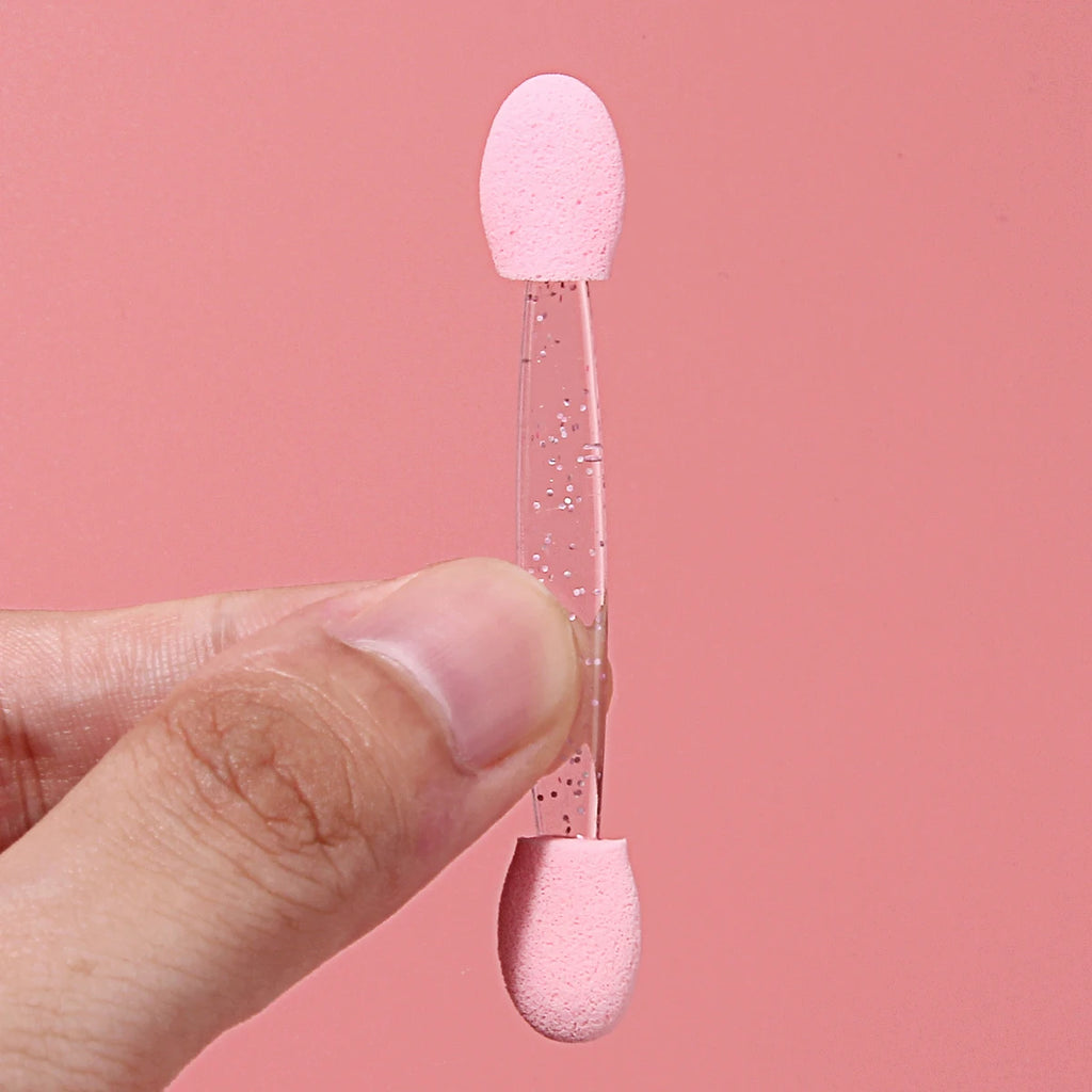 50-Pack Double-Ended Eyeshadow Sponge Applicator Wands | KOSSHOW Sponge Applicator Wands QXL