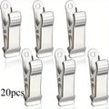 Metal Mini Spring Clamps | Smooth Jaw Crocodile Clips Mini Spring Clamps QXL 20pcs