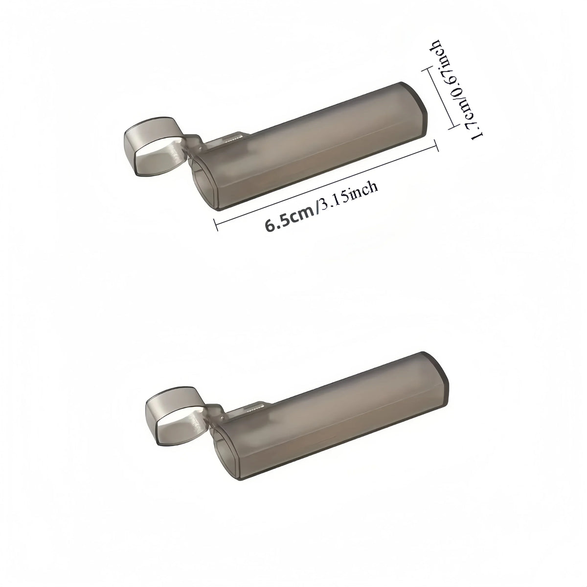 Clear Portable Toothpick Holder Case | Travel & Kitchen Toothpick Holder QXL