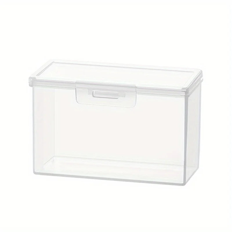 Transparent Plastic Photo Card Storage Box | Card Organizer Card Storage Box QXL 1pc