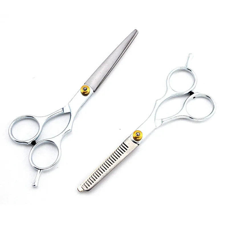 Professional Hair Cutting & Thinning Scissors Set – 2 Piece Hair Scissors Set QXL