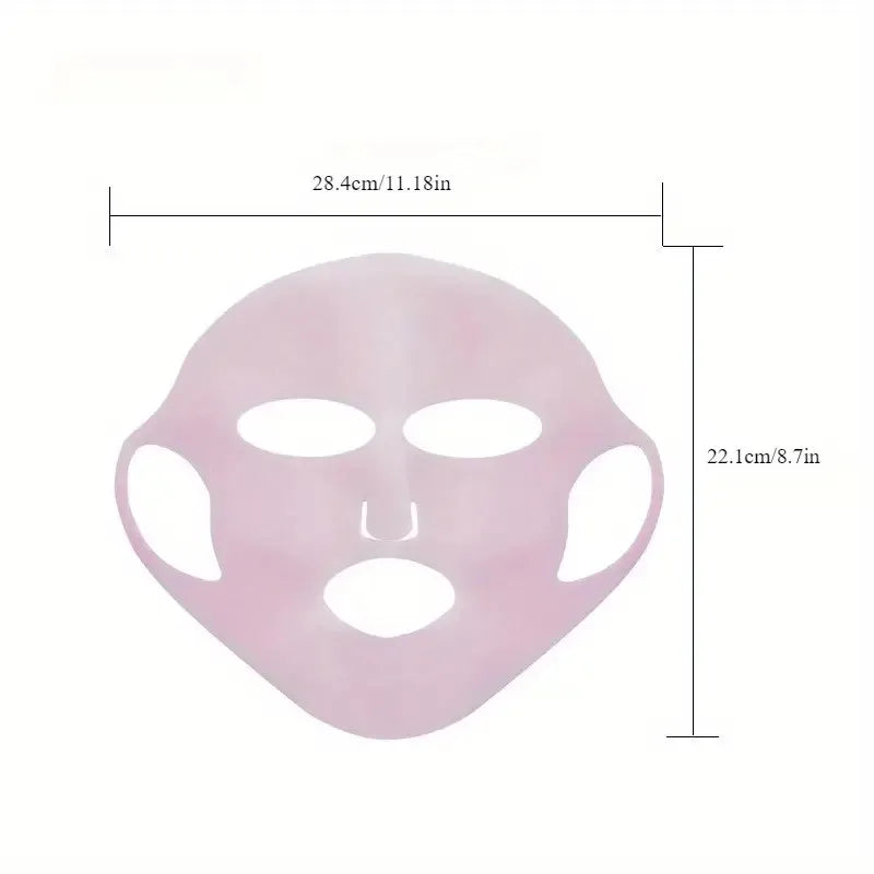 3D Silicone Face Mask Cover | Reusable Essence Seal Shield Silicone Face Mask QXL