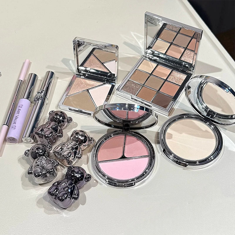 Art Value 12-Piece Face Makeup Set | Lip, Eye & Contour Kit Face Makeup Set QXL