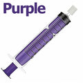 10ml Plastic Perfume Syringe | Liquid Dispensing & Refill Tool Liquid Dispensing Syringe QXL Purple