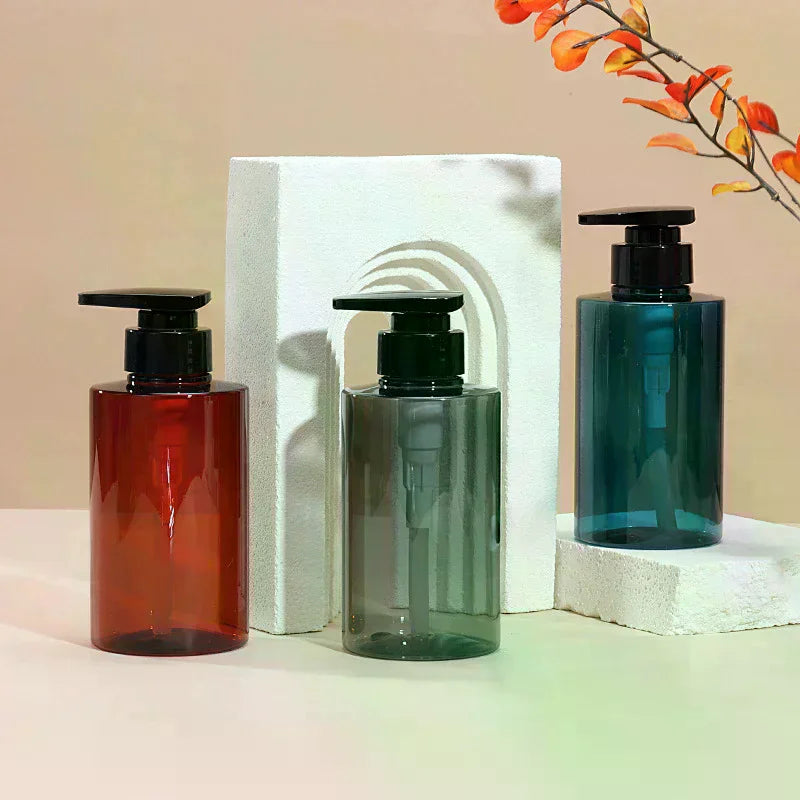 Empty Pump Dispenser Bottle 300ml 500ml – Soap, Lotion & Shampoo Pump Dispenser Bottle QXL