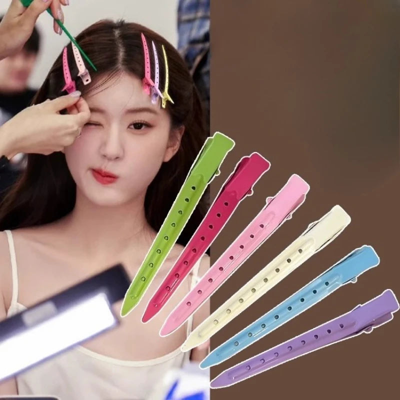 No-Crease Metal Hair Clips | Salon Curl Pin Set with Bag Hair Styling Clips QXL