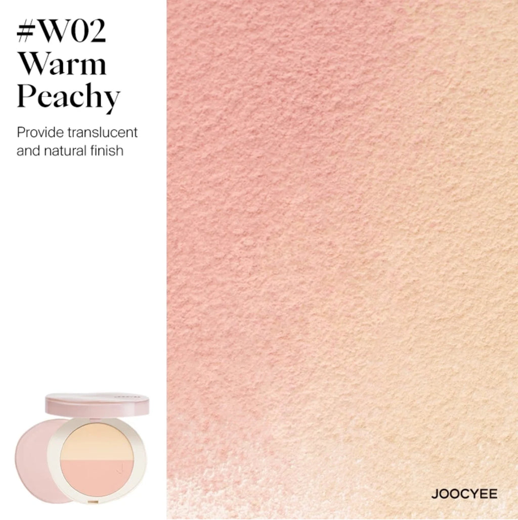 JOOCYEE x Chupa Chups Compact Duo Pressed Powder | Oil Control Pressed Powder Compact QXL W02