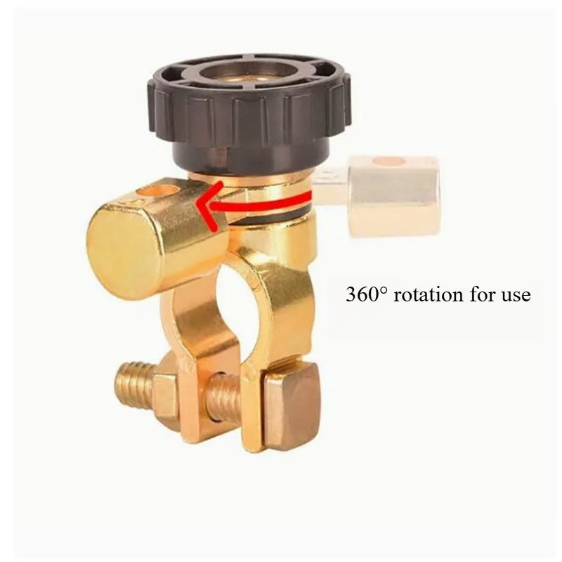 Car Battery Disconnect Switch | Quick Rotary Isolator Battery Disconnect Switch QXL