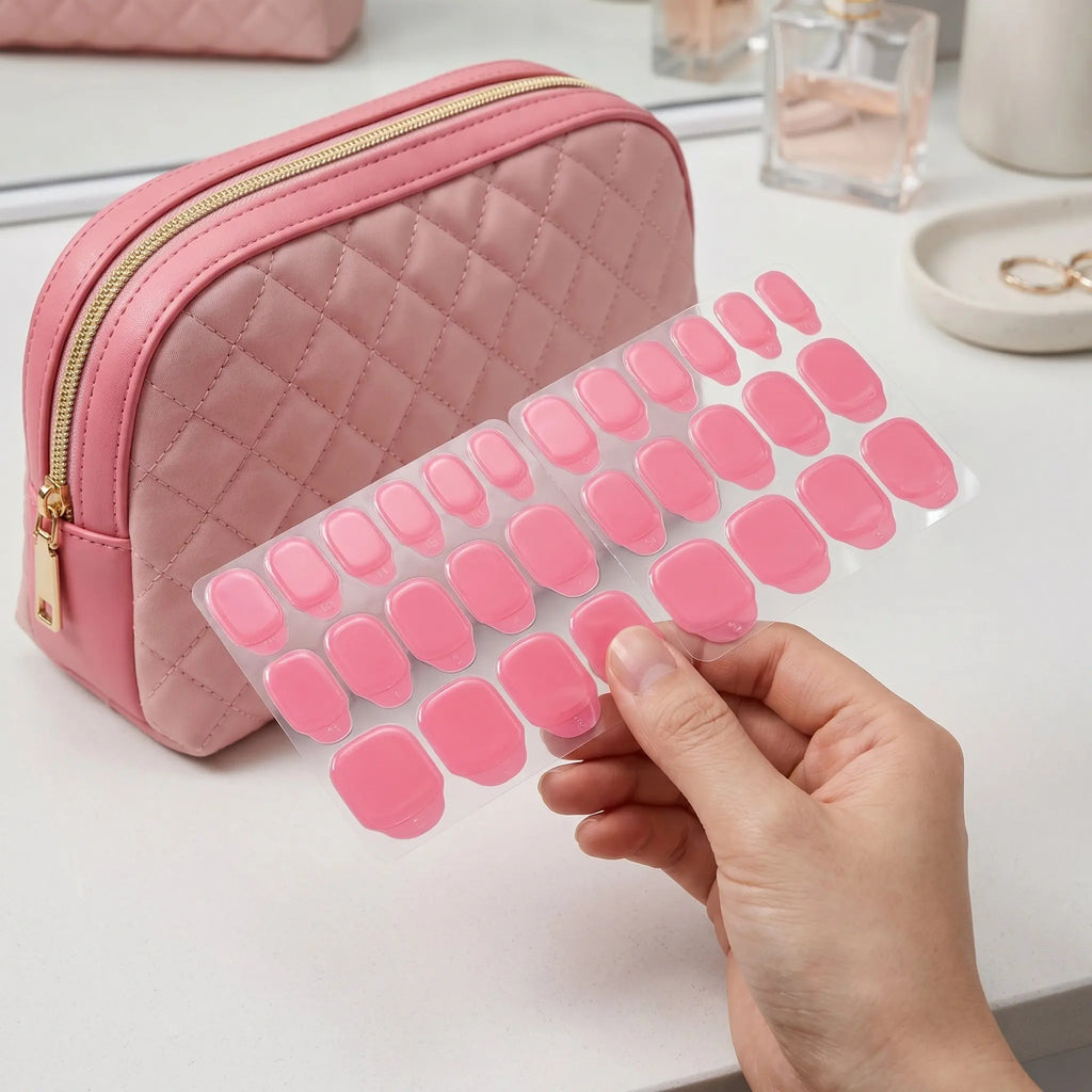Press-On Nail Jelly Tabs 30 Sheets | Ultra Thin Waterproof Nail Adhesive Tabs QXL Default Title