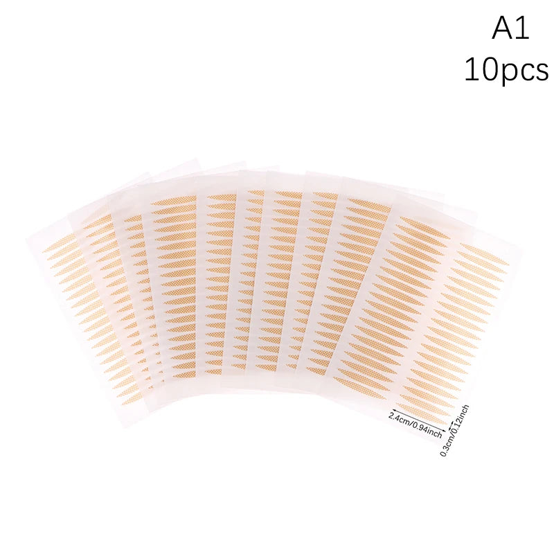 400-Pc Invisible Double Eyelid Lift Tape | Lace Fiber Stickers Eyelid Lift Tape QXL A1