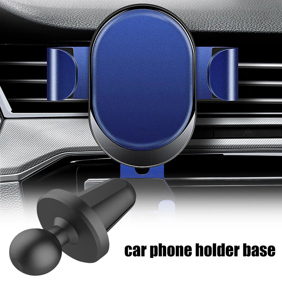 17mm Ball Head Car Phone Holder | Air Vent Dashboard Mount Car Phone Mount QXL