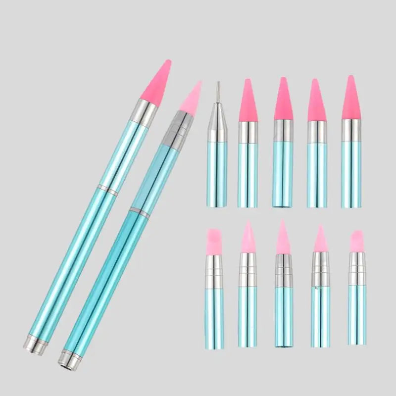Silicone Nail Art Sculpting Pen – Carving, Embossing & Glue Nail Art Sculpting Pen QXL