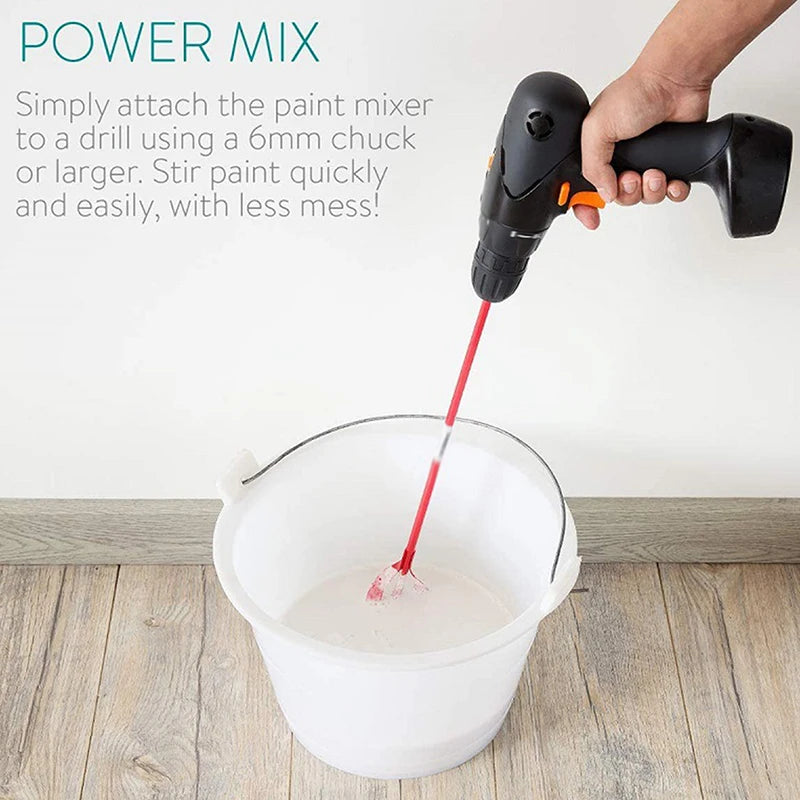 Hexagonal Mixing Shaft for Cement, Paint, Plaster & Grout Drill Mixing Paddle QXL