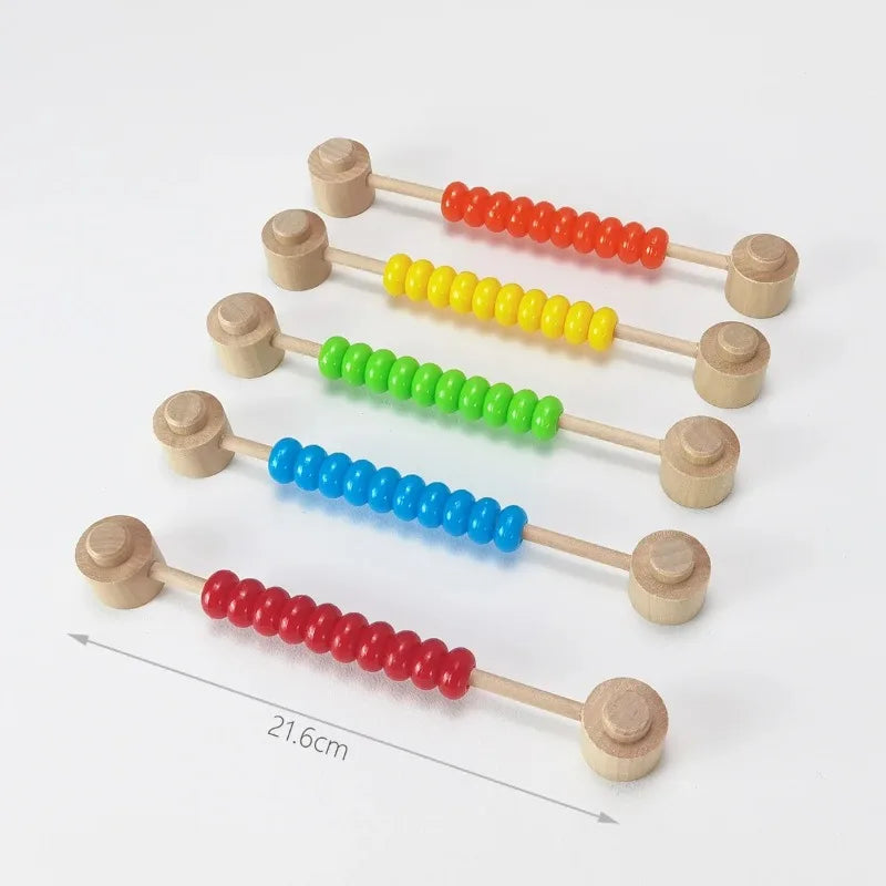 Busy Board Abacus Bead DIY Accessory | Montessori Toy 0–6 Yrs Montessori Busy Board QXL