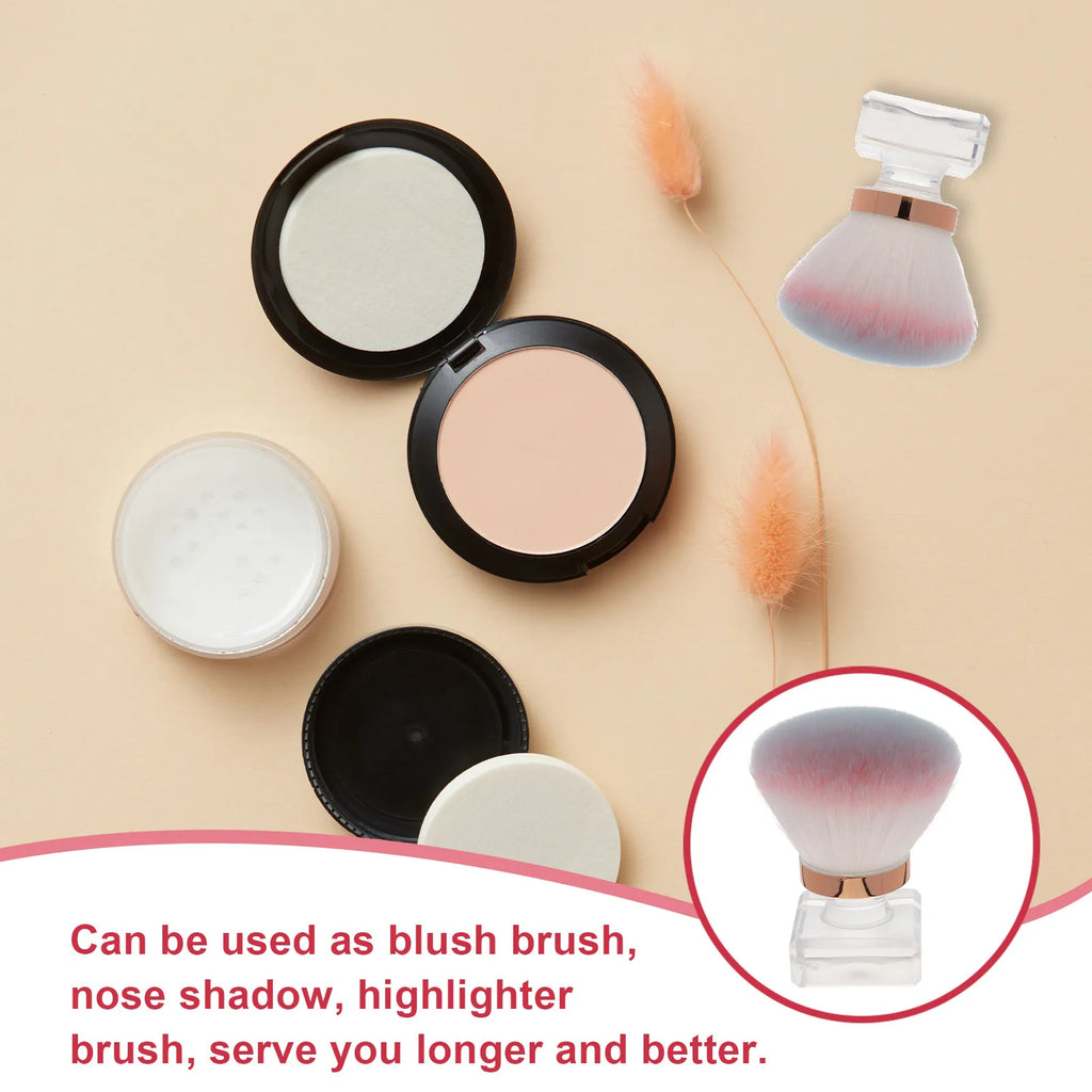 Mushroom Head Powder Brush | Blush, Highlighter & Nose Shadow Powder Makeup Brush QXL