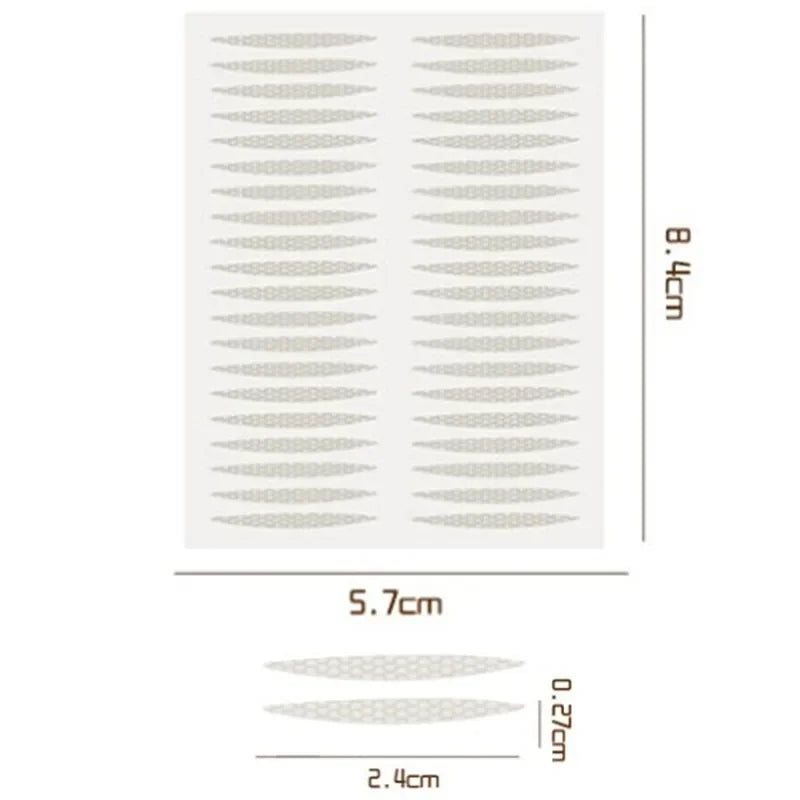 Invisible Double Eyelid Tape Stickers 10 Sheets | No Trace Eyelid Tape Stickers QXL