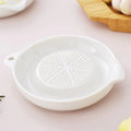 Ceramic Ginger Grater & Garlic Masher | Porcelain Kitchen Tool Ceramic Kitchen Grater QXL Default Title