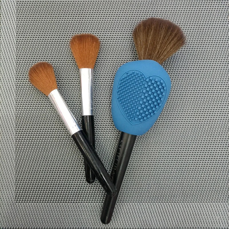 Silicone Makeup Brush Cleaning Mat & Scrubber Pad Brush Cleaning Mat QXL