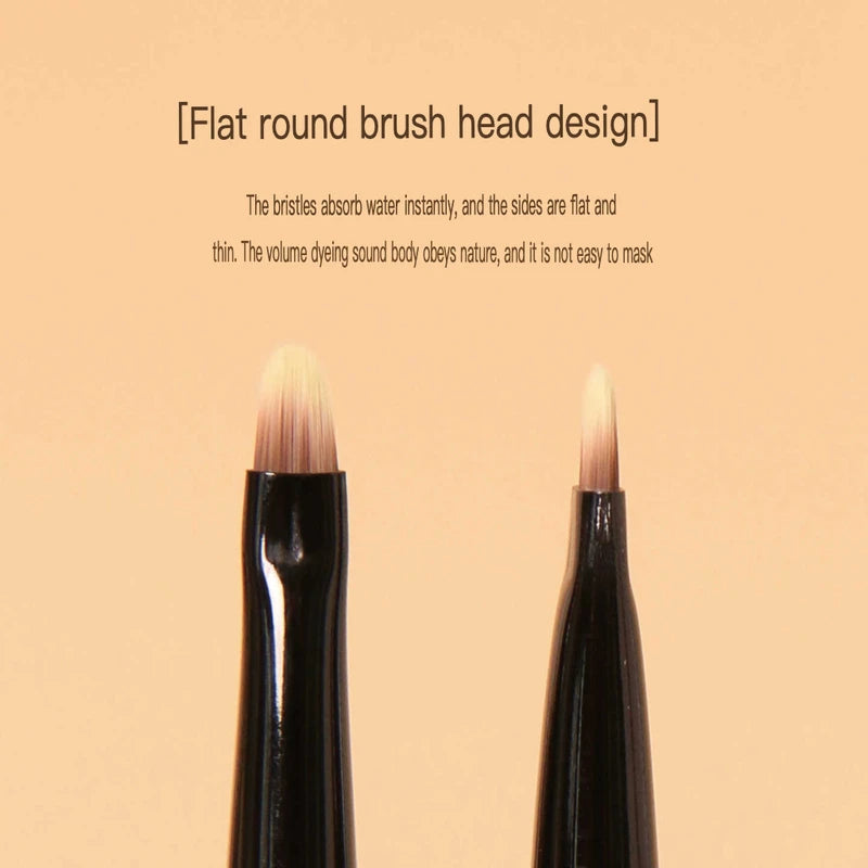 Tongue-Shaped Flat Concealer Brush B75 | Detail Makeup Brush Concealer Brush QXL