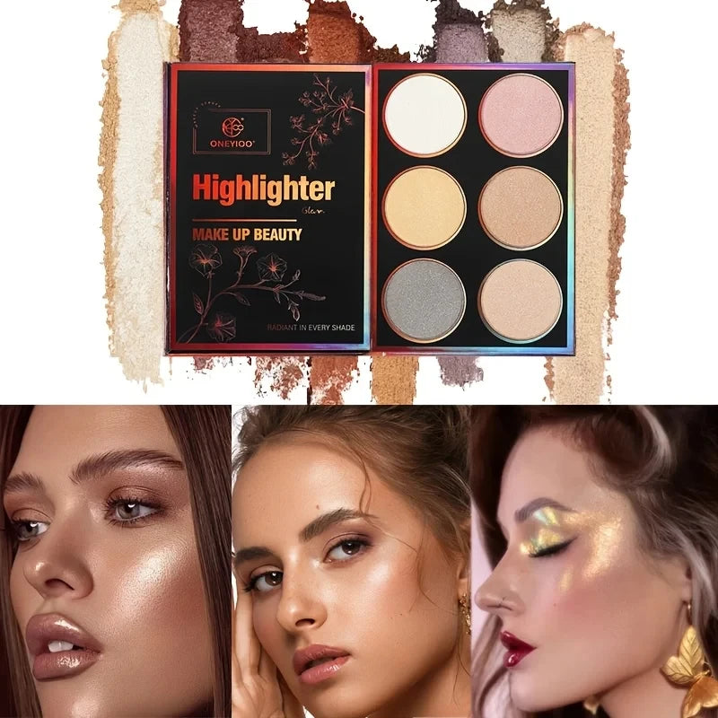 55-Color Eyeshadow Palette | Matte, Shimmer, Lip Gloss & Highlighter Eyeshadow Palette Set QXL