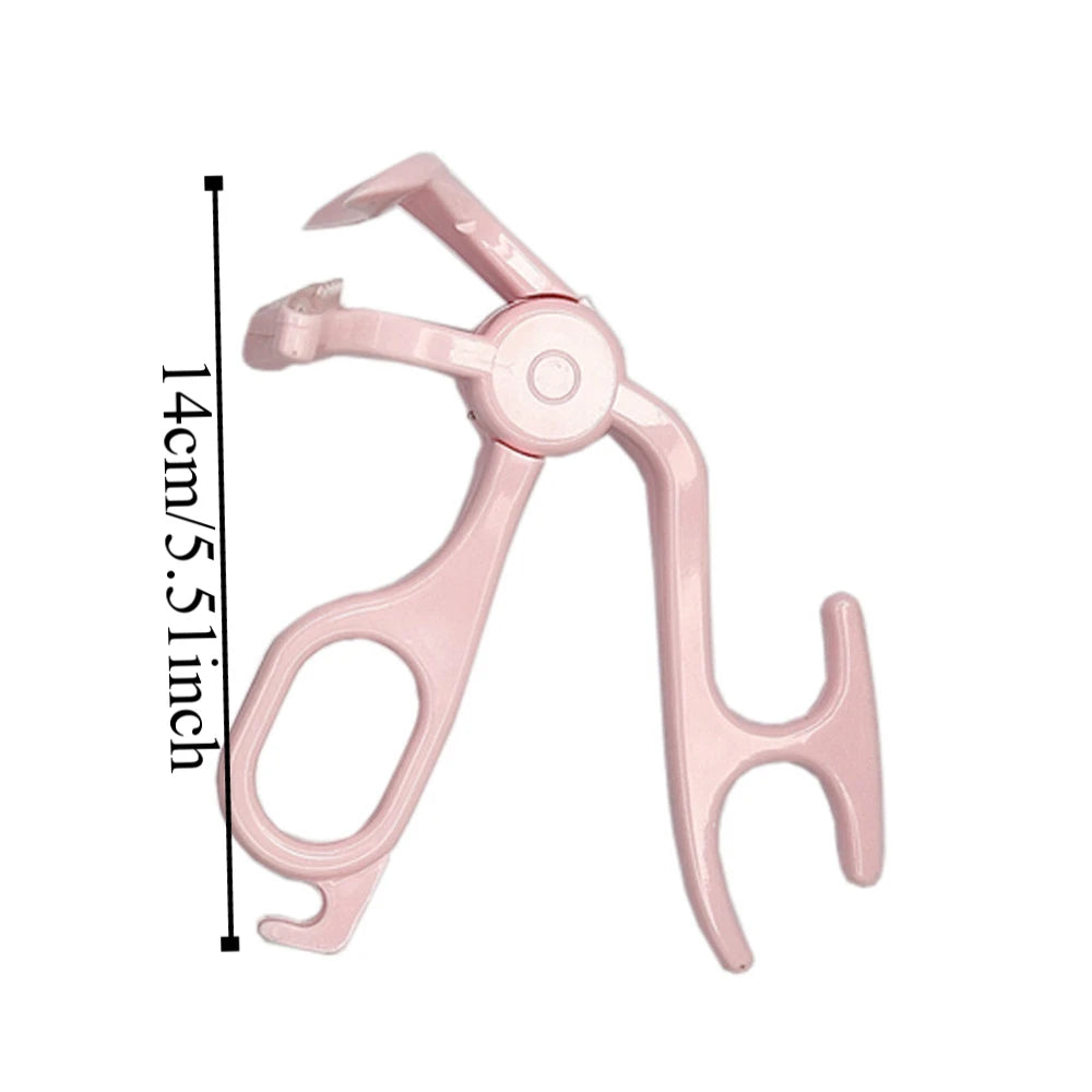 Portable Eyelash Curler | Wide-Angle ABS & Rubber Lash Tool Eyelash Curler QXL