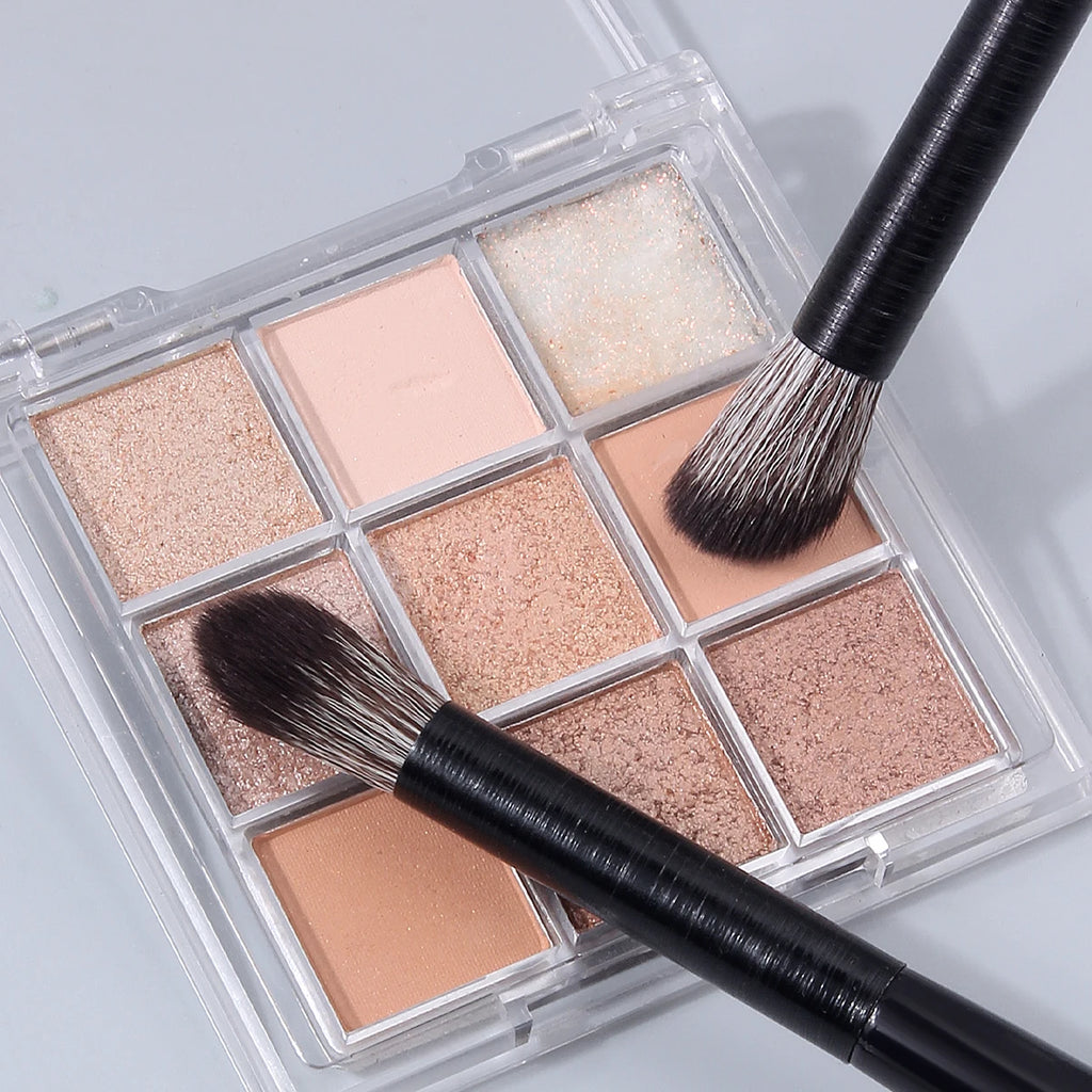 KOSSHOW 2-Piece Eyeshadow Brush Set | Soft Gradient Blending Eyeshadow Brush Set QXL