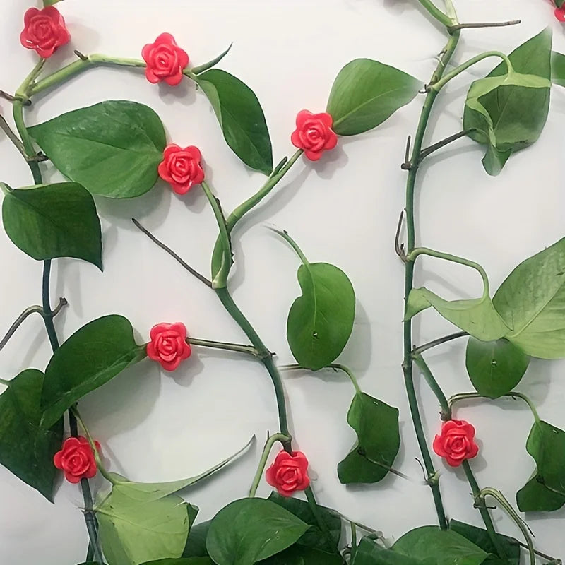 Self-Adhesive Plant Climbing Wall Clips & Fixing Hooks Plant Climbing Clips QXL