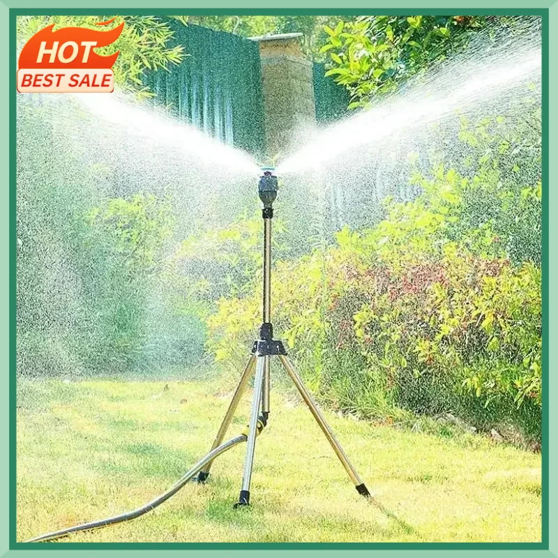 360° Rotating Tripod Garden Sprinkler & Lawn Irrigation Set Garden Sprinkler Set QXL