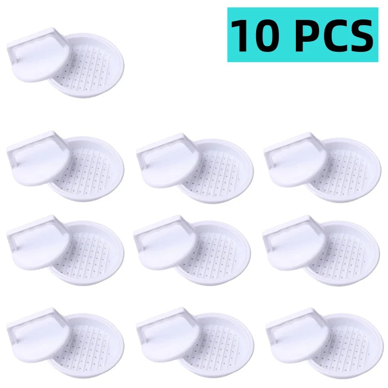 Plastic Hamburger Press Mold | BBQ Burger Patty Maker Hamburger Patty Press QXL 10PCS